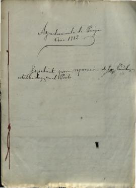 Expediente de reparaciones de las Escuelas del P&oacute;sito