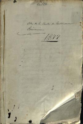 Libro de actas de la Junta local de Instrucci&oacute;n Primaria