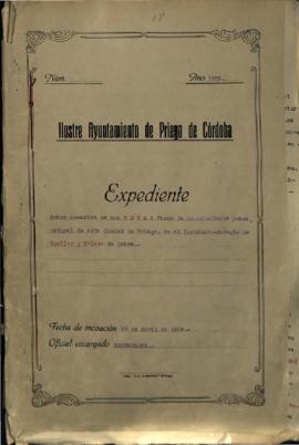 Expediente de creaci&oacute;n de una beca